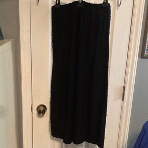 Southern Lady Black Maxi Skirt Size L